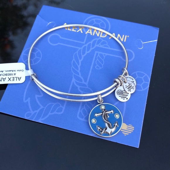 Alex and Ani | Anchor Color Infusion Charm NWT - Picture 3 of 4